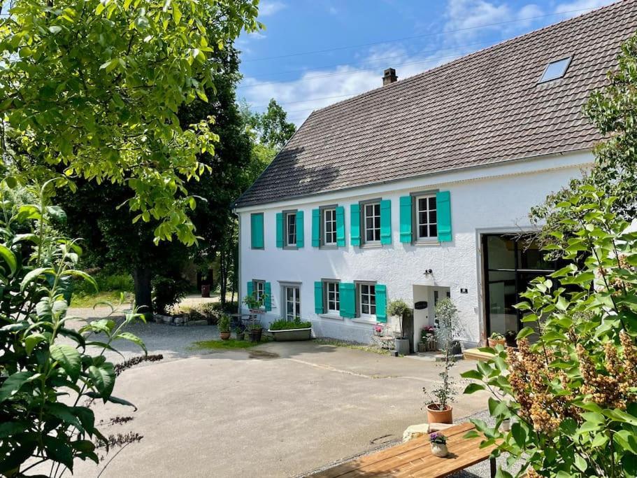 Zauberhafte Ferienscheune Im Hofgut Alte Oelmuehle 엥겐 외부 사진
